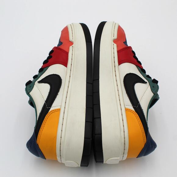 Nike Air Jordan 1 Elevate Low Womens 7.5 Red Blue Leather Sneaker DX3951 - Picture 7 of 9